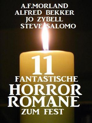 cover image of 11 fantastische Horror-Romane zum Fest